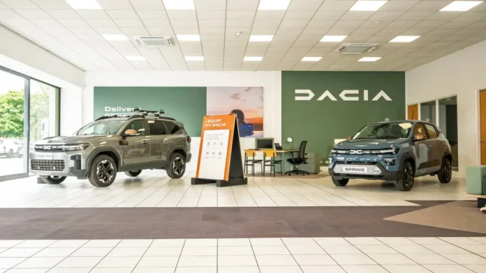 Dacia ouvre un showroom à Swindon