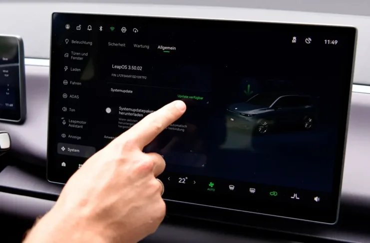 Leapmotor lance des mises à jour en ligne pour les T03 et C10 en Europe