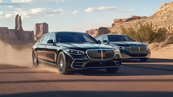 Moteur BMW dans une Mercedes