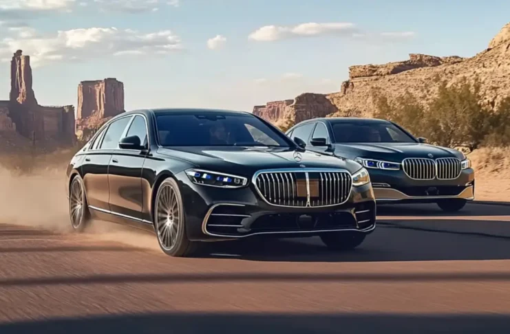 Moteur BMW dans une Mercedes