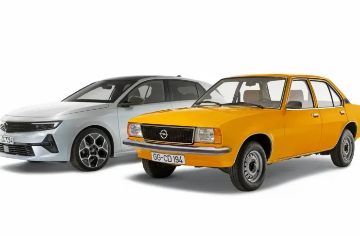 Opel Astra et Opel Ascona B