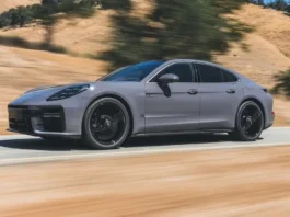 Porsche Panamera flashée à 321km