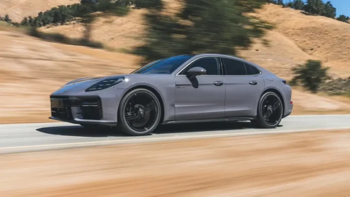 Porsche Panamera flashée à 321km