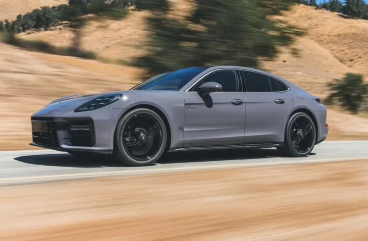 Porsche Panamera flashée à 321km