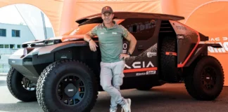 Sébastien Loeb et les Dacia Sandriders