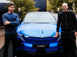 Alpine Paris Major 2025 - Zinedine Zidane et Pierre Gasly
