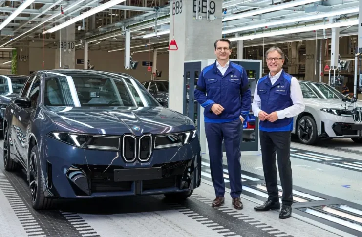 BMW iX3 2026 - début de la production à Debrecen