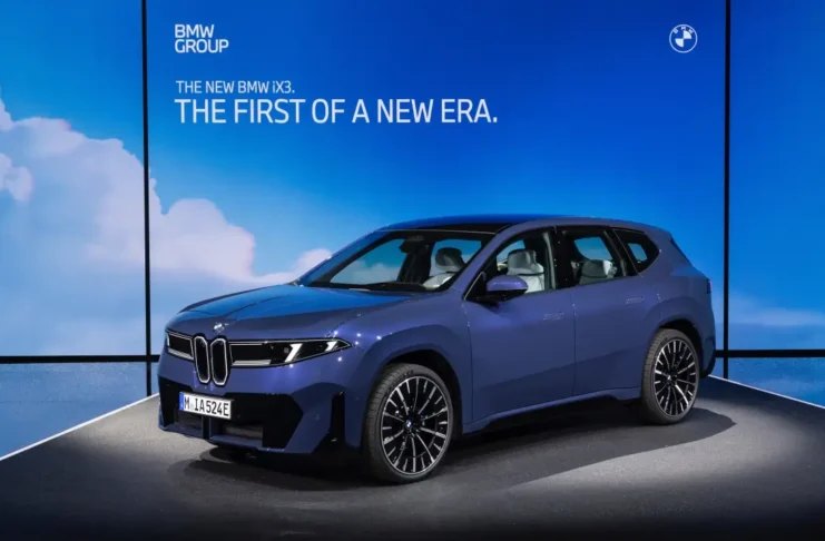 Nouvelle BMW iX3 au Salon de Lyon 2025