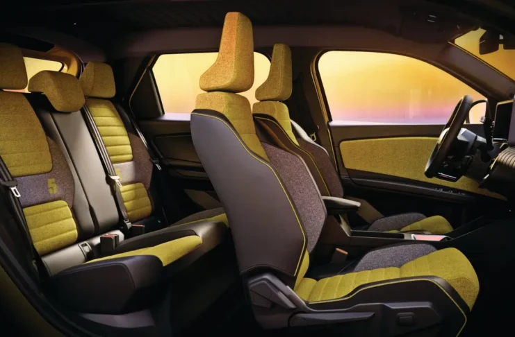 Renault 5 E-Tech electrique - intérieur