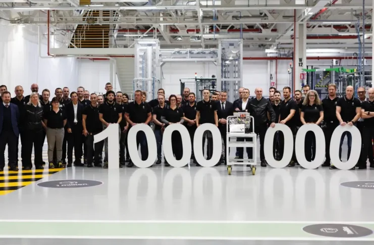 Usine Ampere de Cléon - un million de moteurs électriques produits depuis 2015