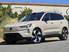 Volvo EX90 2025 - Charge rapide