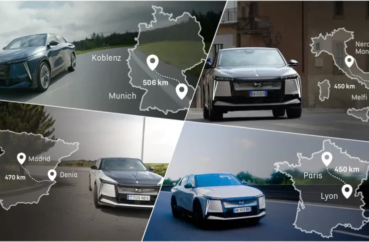 DS N°8 - l’électrique longue distance validée sur autoroute