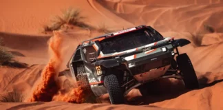 Double succès pour les Dacia Sandriders_ Sébastien Loeb s'impose au Maroc, Edouard Boulanger sacré Champion du Monde des Navigateurs