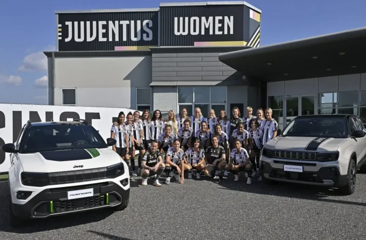 Jeep Avenger pour les joueuses de Juventus