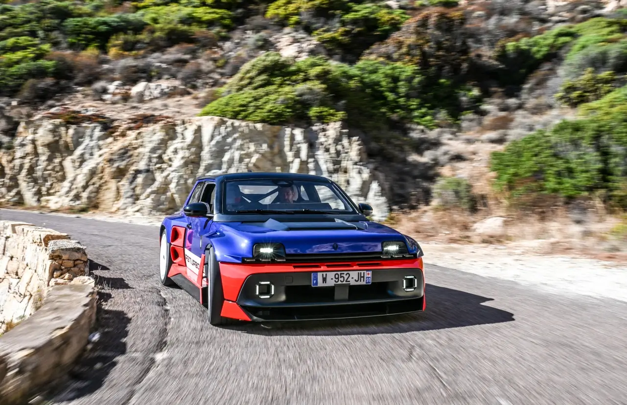 Renault 5 Turbo 3E au Tour de Corse historique 2025