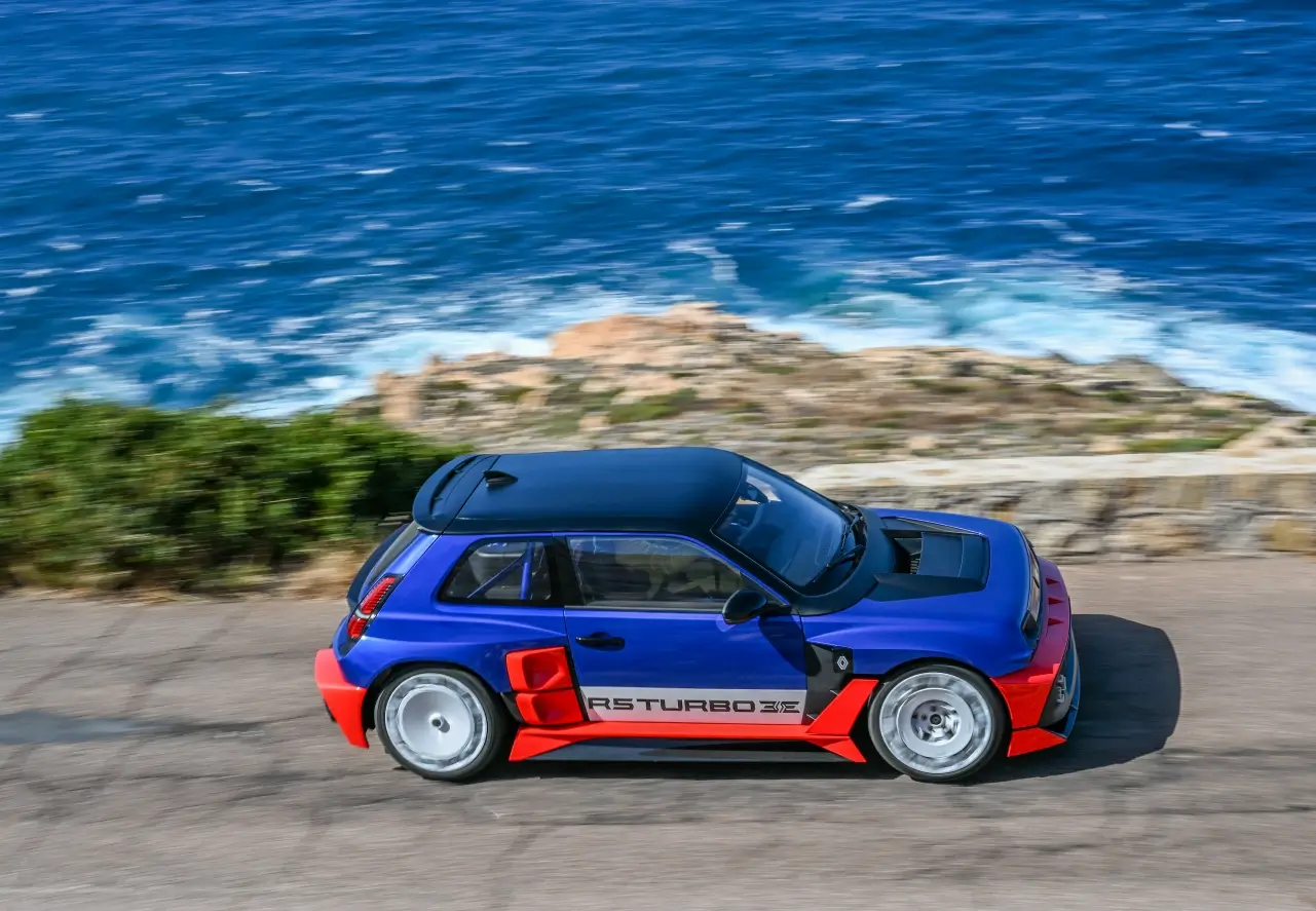 Renault 5 Turbo 3E au Tour de Corse historique 2025