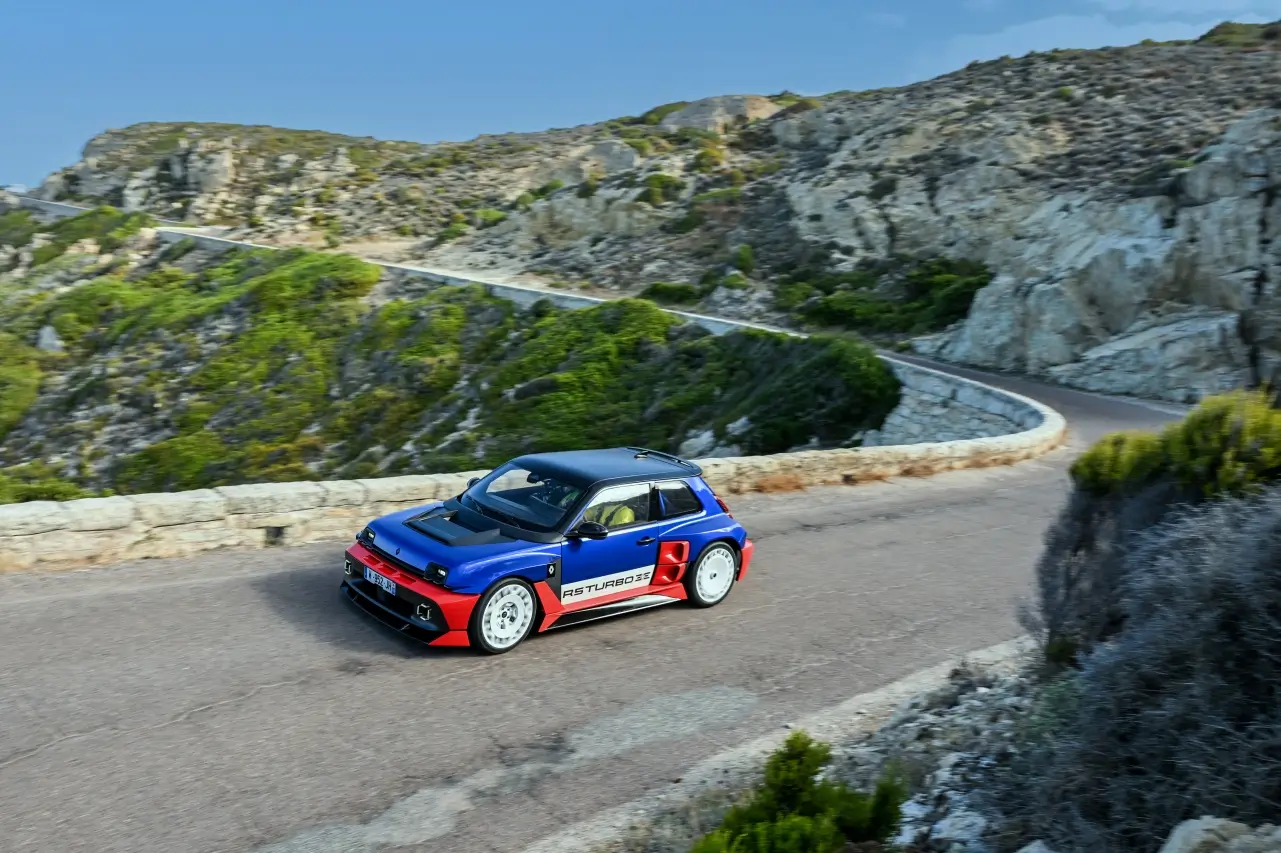 Renault 5 Turbo 3E au Tour de Corse historique 2025