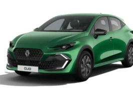 Renault Clio 6 2026 - finition evolution - vert absolu