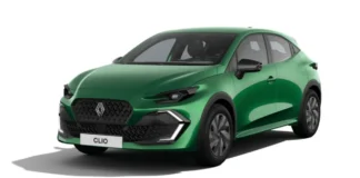 Renault Clio 6 2026 - finition evolution - vert absolu