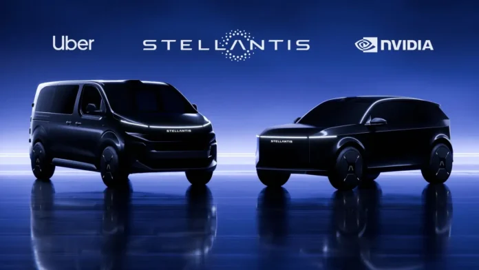Stellantis Robotaxis avec NVIDIA, Uber et Foxconn