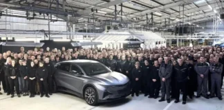 Alpine A390 sorti de Dieppe