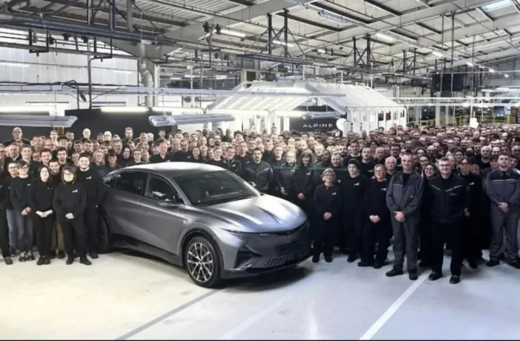 Alpine A390 sorti de Dieppe