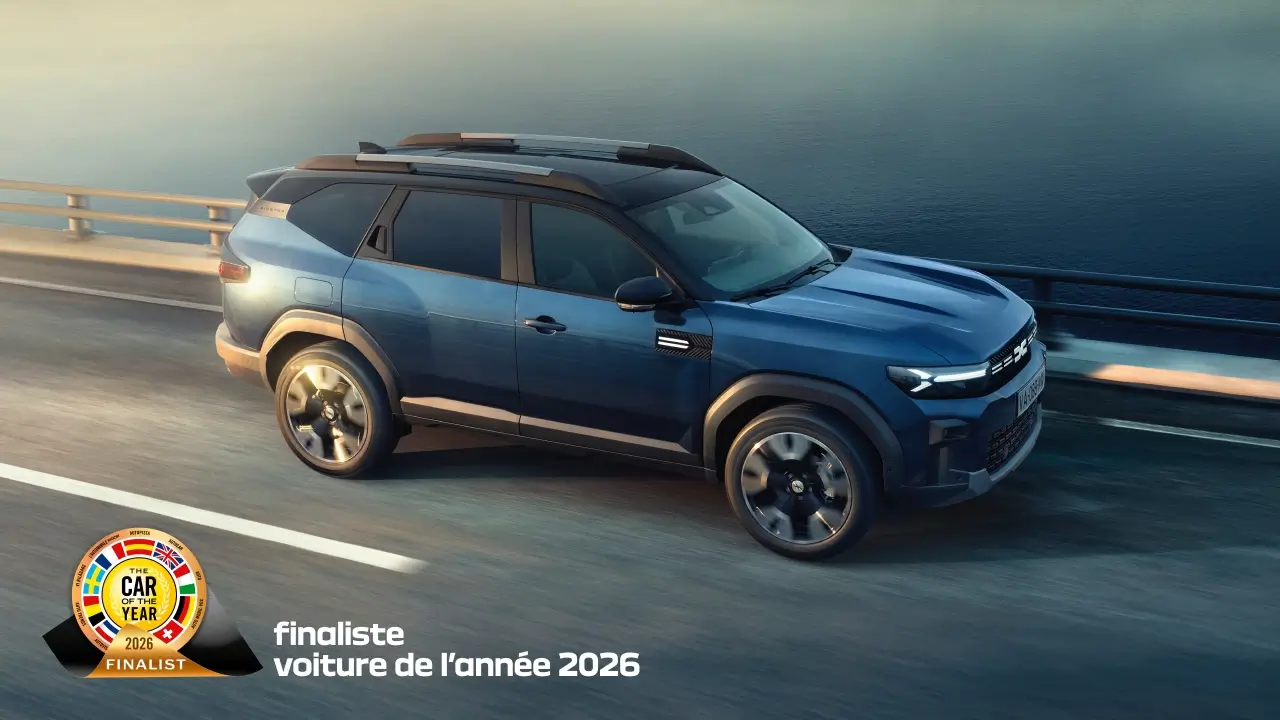 Dacia Bigster : finaliste  de la Voiture de l'Année 2026 Dacia Bigster : finaliste de la Voiture de l'Année 2026