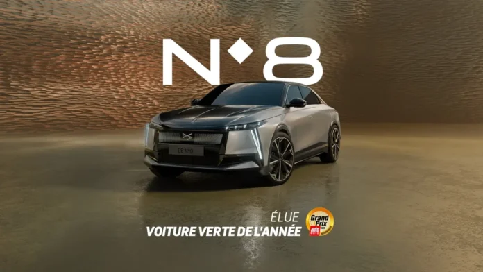 DS N°8 élue Voiture Verte de l’Année au Grand Prix Auto Moto 2025