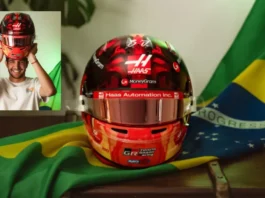 Esteban Ocon met aux enchères son casque spécial du GP de Sao Paulo