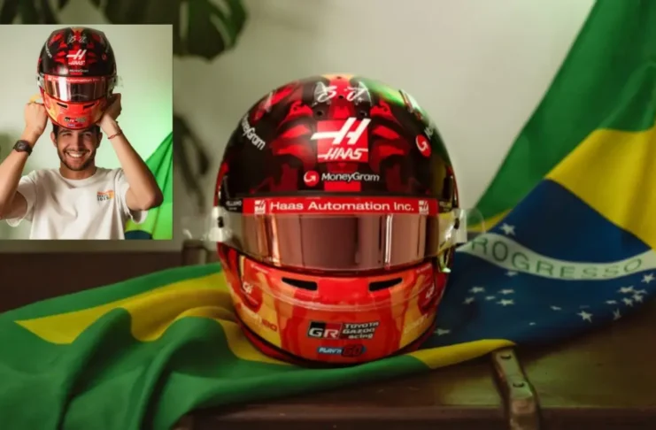 Esteban Ocon met aux enchères son casque spécial du GP de Sao Paulo