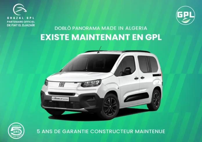 FIAT DOBLO PANORAMA GPL - Fiat Algérie