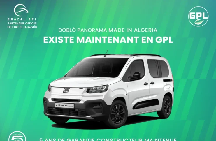 FIAT DOBLO PANORAMA GPL - Fiat Algérie