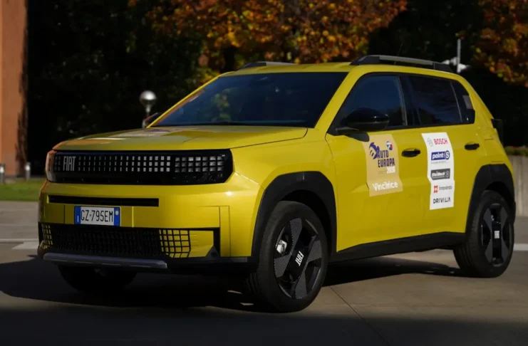 Fiat Grande Panda couronnée Auto Europa 2026