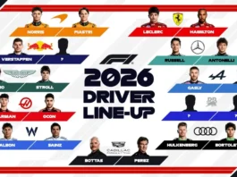 Formule 1 2026 - grille de départ