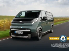 Kia PV5 Cargo - Guinness World Records