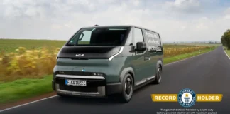 Kia PV5 Cargo - Guinness World Records