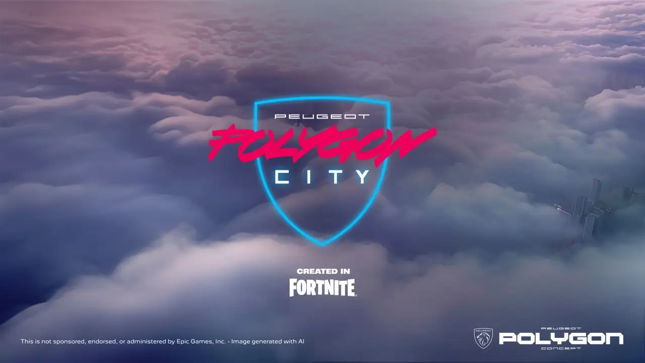 Peugeot Polygon Concept - Fortnite CITY ISLAND