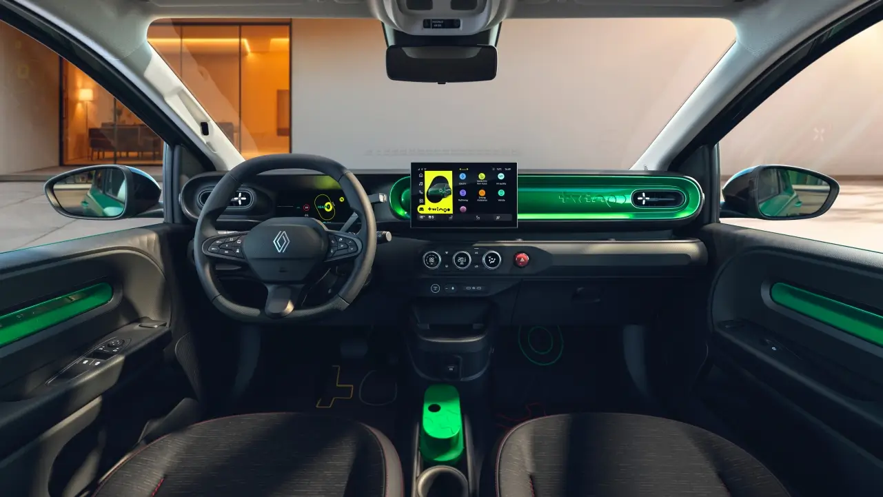 Renault Twingo E-Tech electric 2026 Vert Absolu