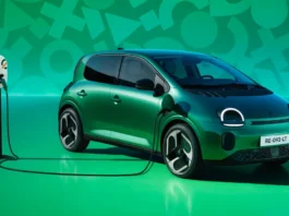Renault Twingo E-Tech electric 2026 Vert Absolu