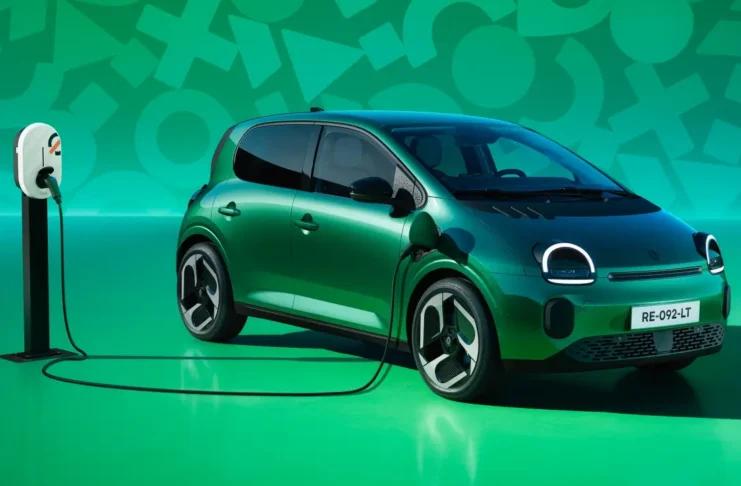 Renault Twingo E-Tech electric 2026 Vert Absolu