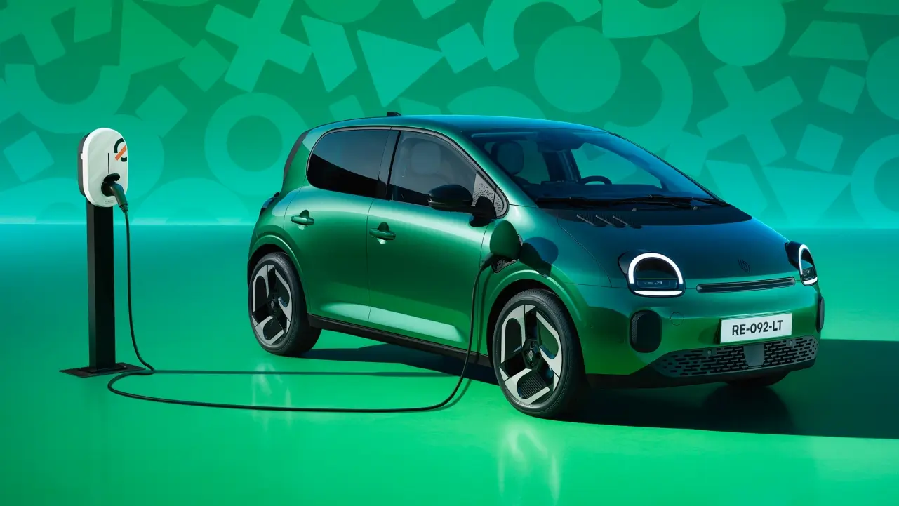 Renault Twingo E-Tech electric 2026 Vert Absolu