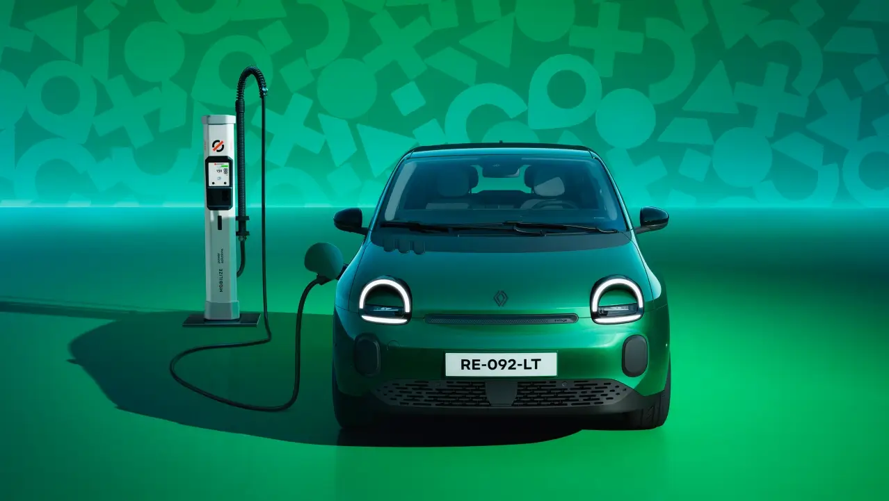 Renault Twingo E-Tech electric 2026 Vert Absolu