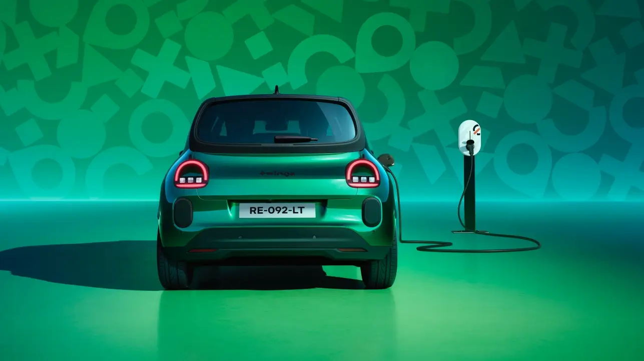 Renault Twingo E-Tech electric 2026 Vert Absolu