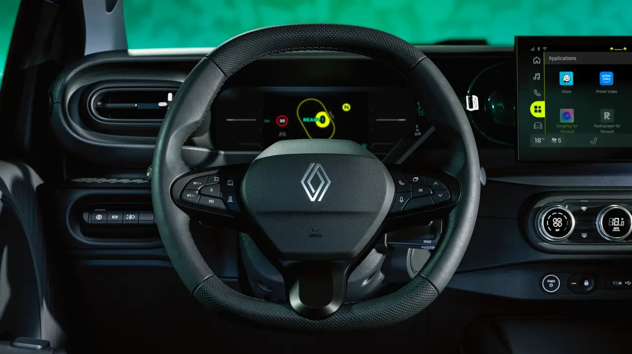 Renault Twingo E-Tech electric 2026 Vert Absolu