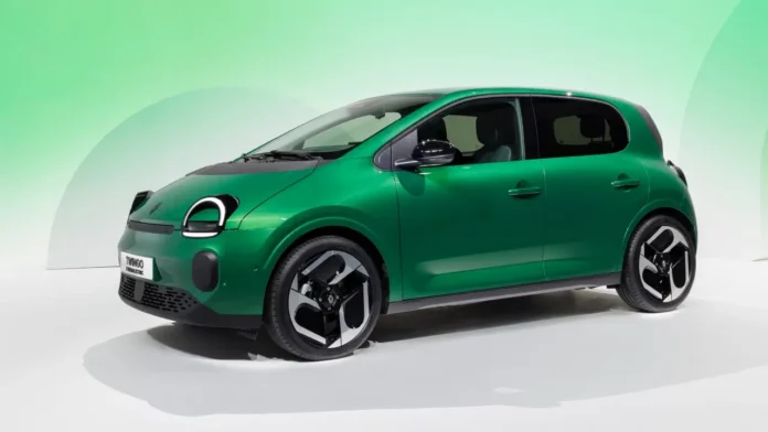 Renault Twingo E-Tech electric - Vert Absolu Renault Twingo E-Tech electric - Vert Absolu