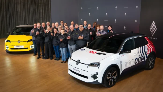 100 000 Renault 5 E-Tech Electric produites À Douai