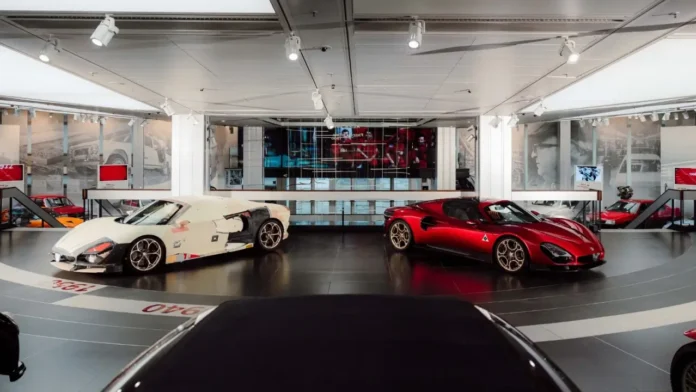 Alfa Romeo 33 Stradale au Musée Arese Alfa Romeo 33 Stradale au Musée Arese