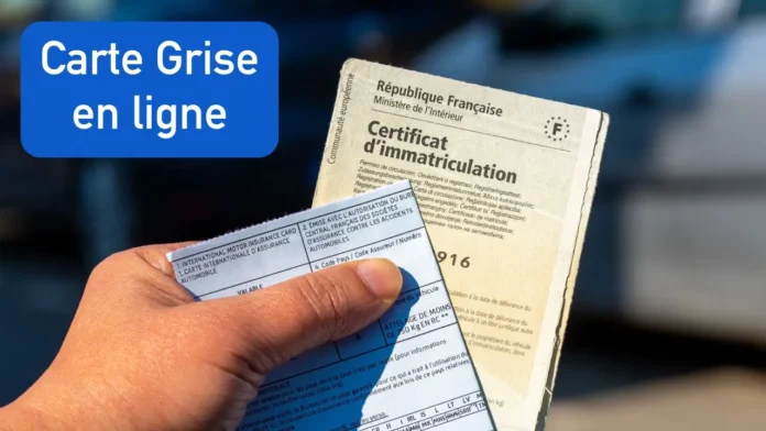 Faire sa carte grise en ligne