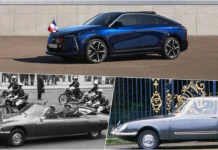 DS expose quatre voitures présidentielles à Rétromobile 2026