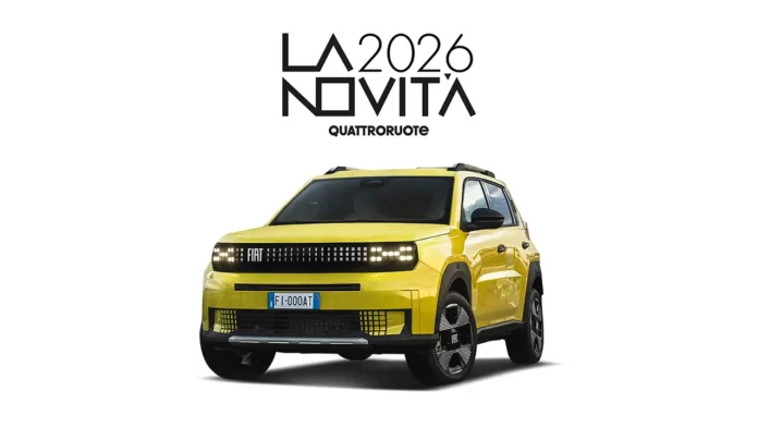 FIAT Grande Panda élue Nouveauté de l'Année 2026